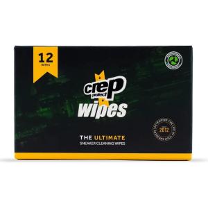 imageCrep Protect Biodegradable Sneaker Cleaning Wipes  Individually Wrapped Shoe Cleaning Wipes Pack of 12