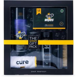 imageCrep Protect The Ultimate Shoe Care Bundle Gift Pack  Shoe Protector Spray  Sneaker Cleaner  Quick Cleaning Wipes  Premium Bush ampamp Microfiber Cloths